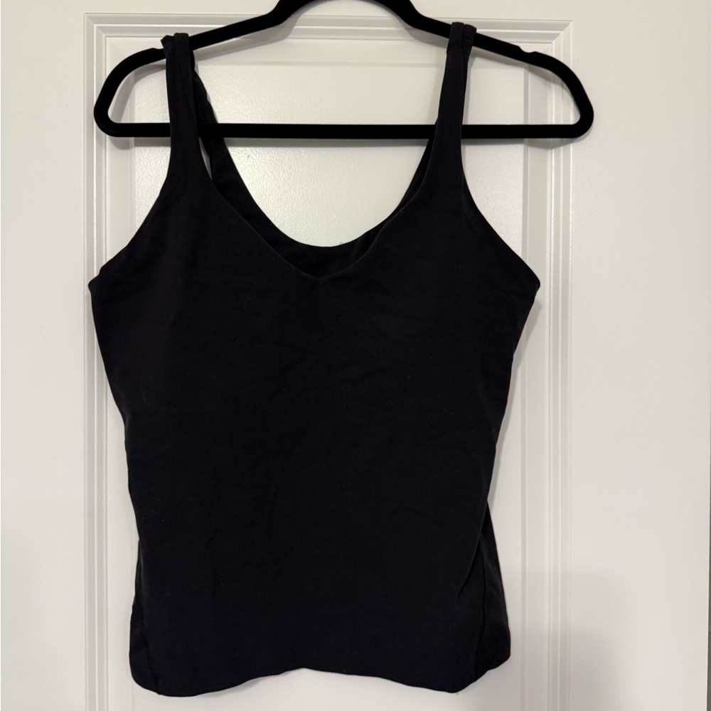 Lululemon black align tank top, size 14